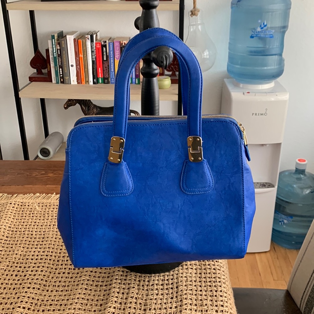 Gently Used Gianni Bini Bright Blue Handbag